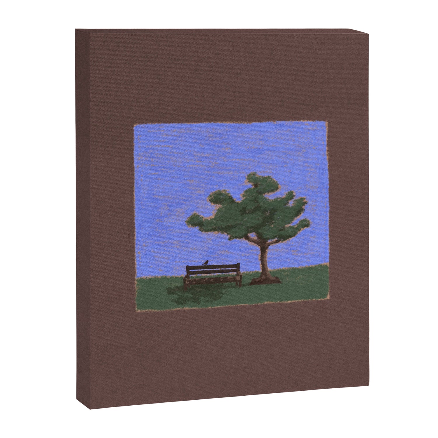 The Tree and The Bench Canvas Print Gallery Image 6