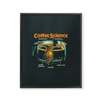 COFFEE SCIENCE Framed Canvas Print Gallery Image 8