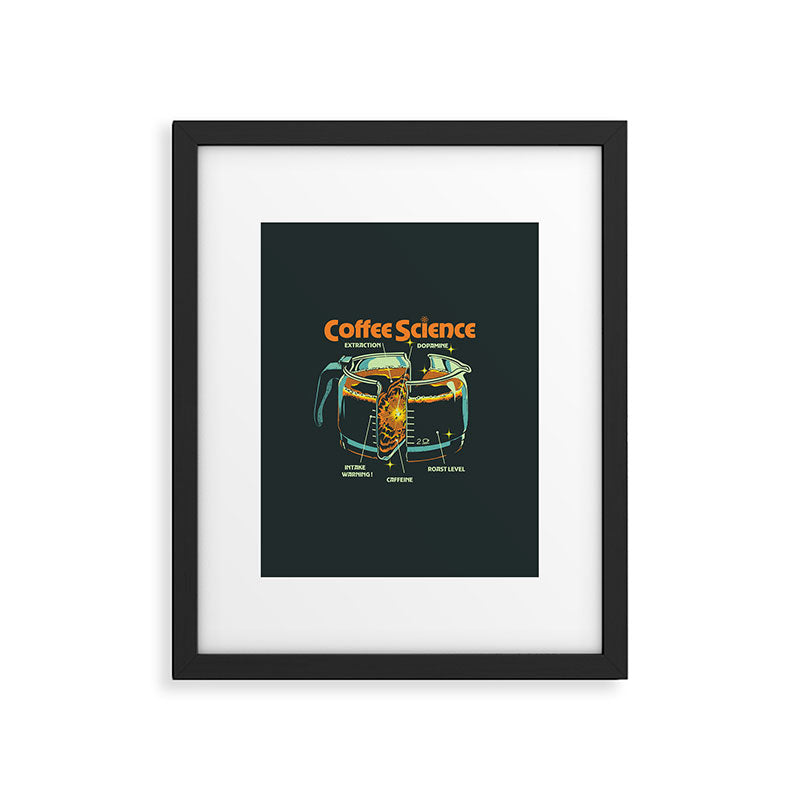 COFFEE SCIENCE Framed Art Print Gallery Image 6