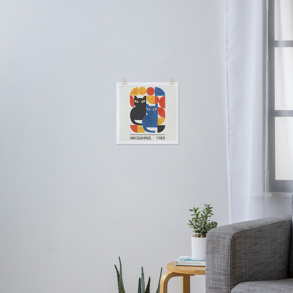 MEOWHAUS 1923 Art Print Square Gallery Image 3