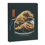 The Great Wave of Coffee Canvas Print Gallery Image 8