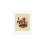 The Great Wave of Coffee light blend Art Print Gallery Image 1