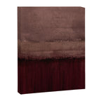 Burgundy abstract Canvas Print Gallery Image 6