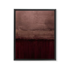 Burgundy abstract Framed Canvas Print Gallery Image 6