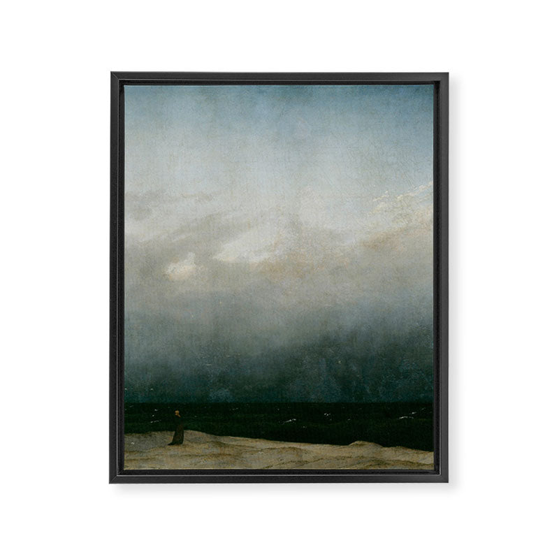 Caspar David Friedrich - The Monk by the Sea Framed Canvas Print Gallery Image 6