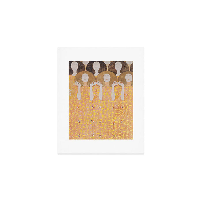 Gustav Klimt - Choir of Angels (Chor Der Paradiesengel) Art Print Gallery Image 1