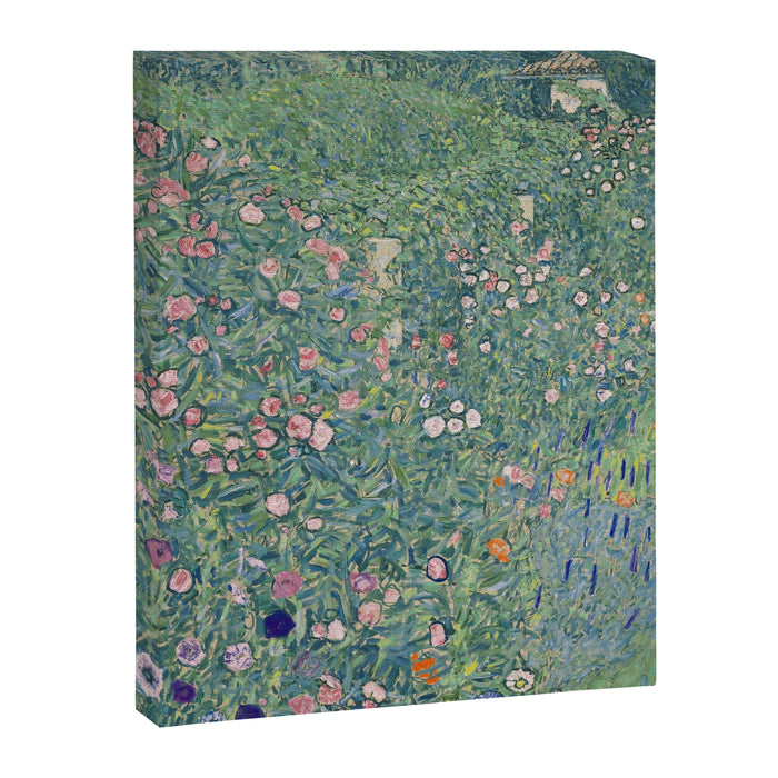 Gustav Klimt - Italian Garden Landscape Canvas Print Gallery Image 1