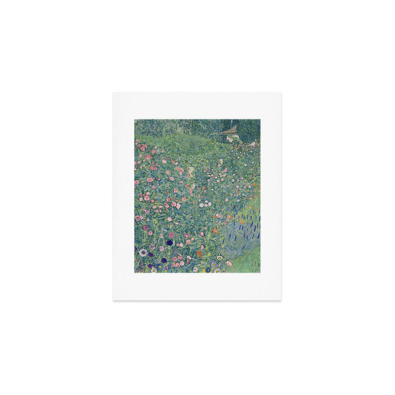 Gustav Klimt - Italian Garden Landscape Art Print Gallery Image 1