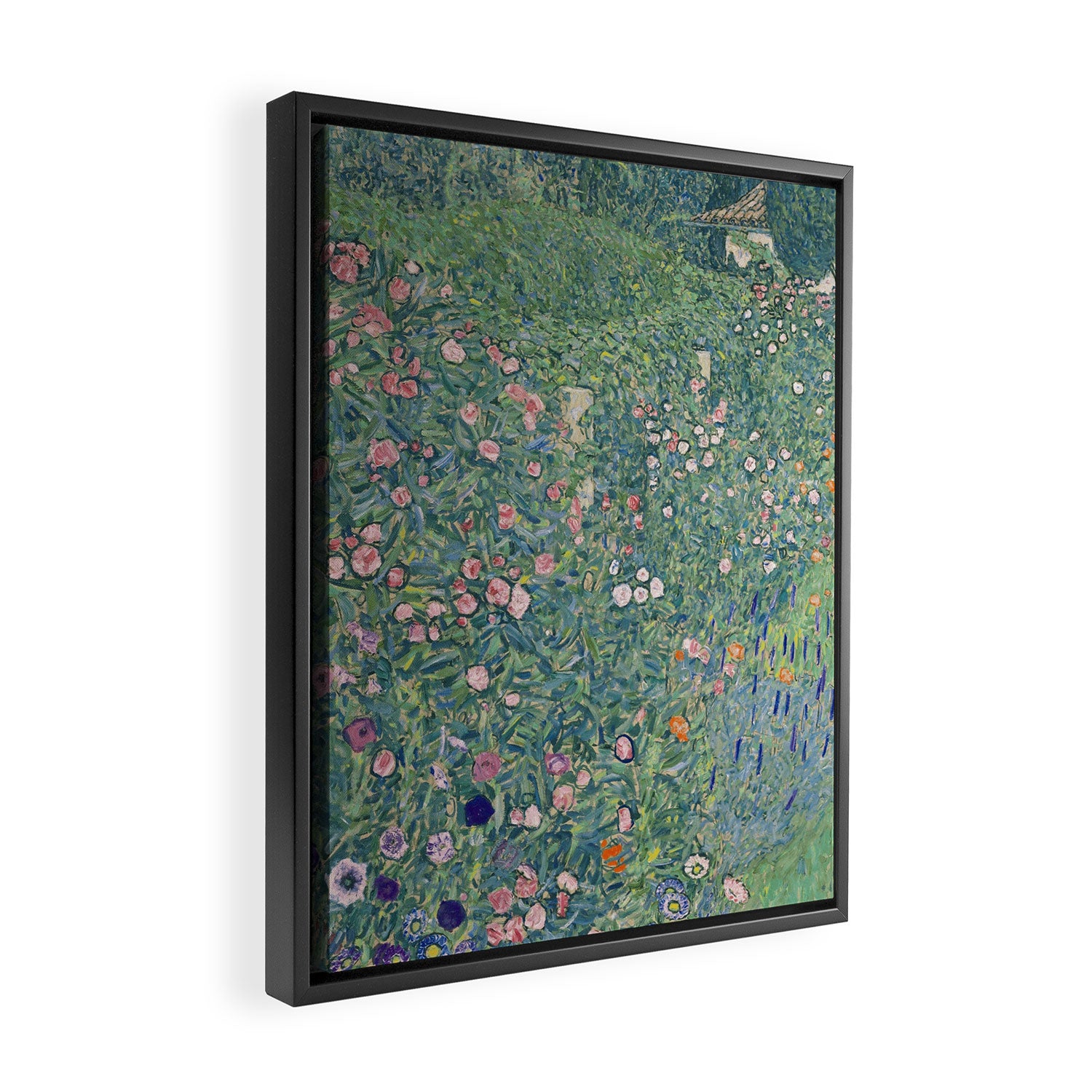 Gustav Klimt - Italian Garden Landscape Framed Canvas Print Gallery Image 2