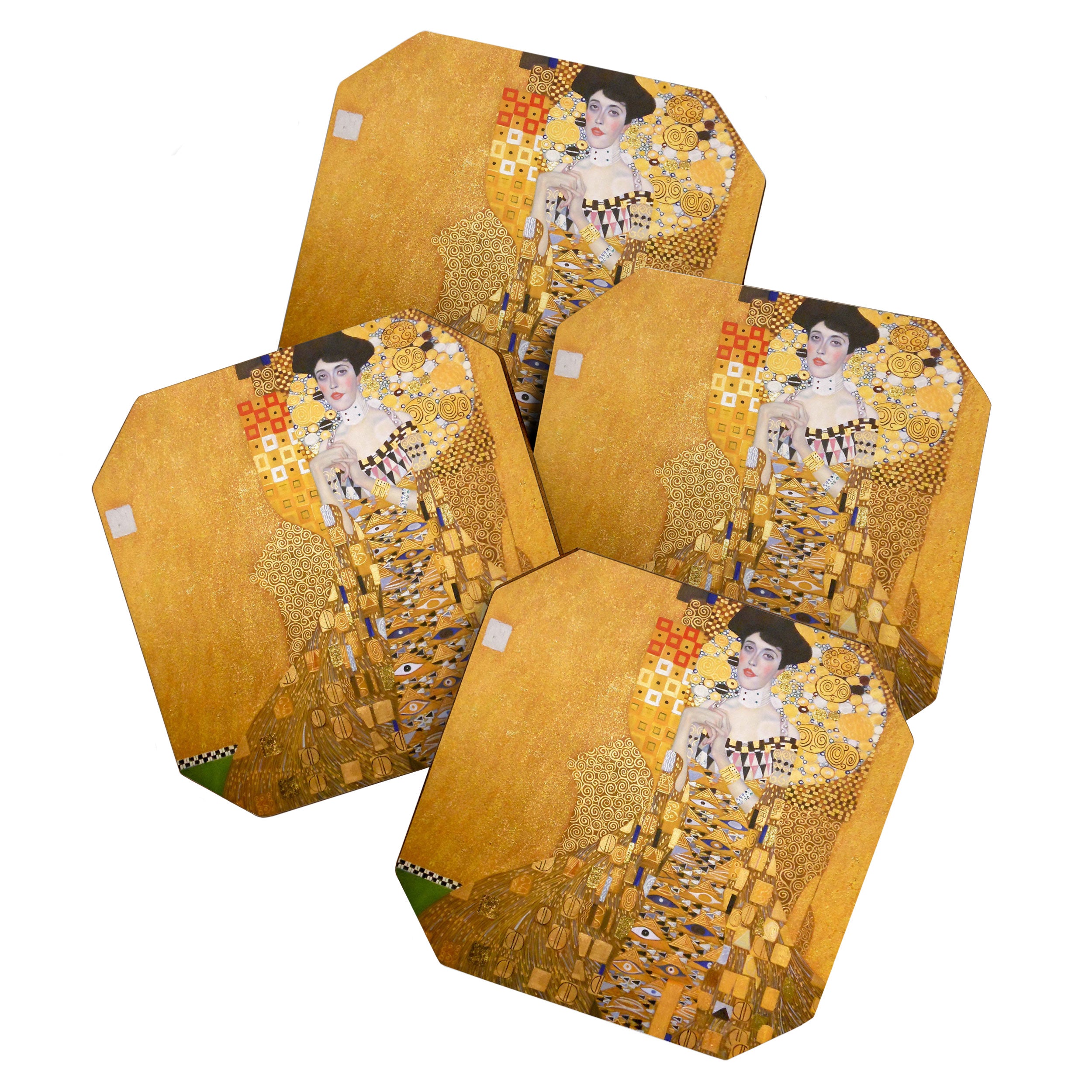 Gustav Klimt - The Woman in Gold Coaster Gallery Image 1