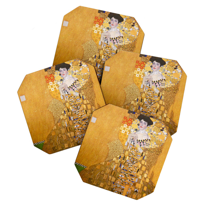 Gustav Klimt - The Woman in Gold Coaster Gallery Image 1