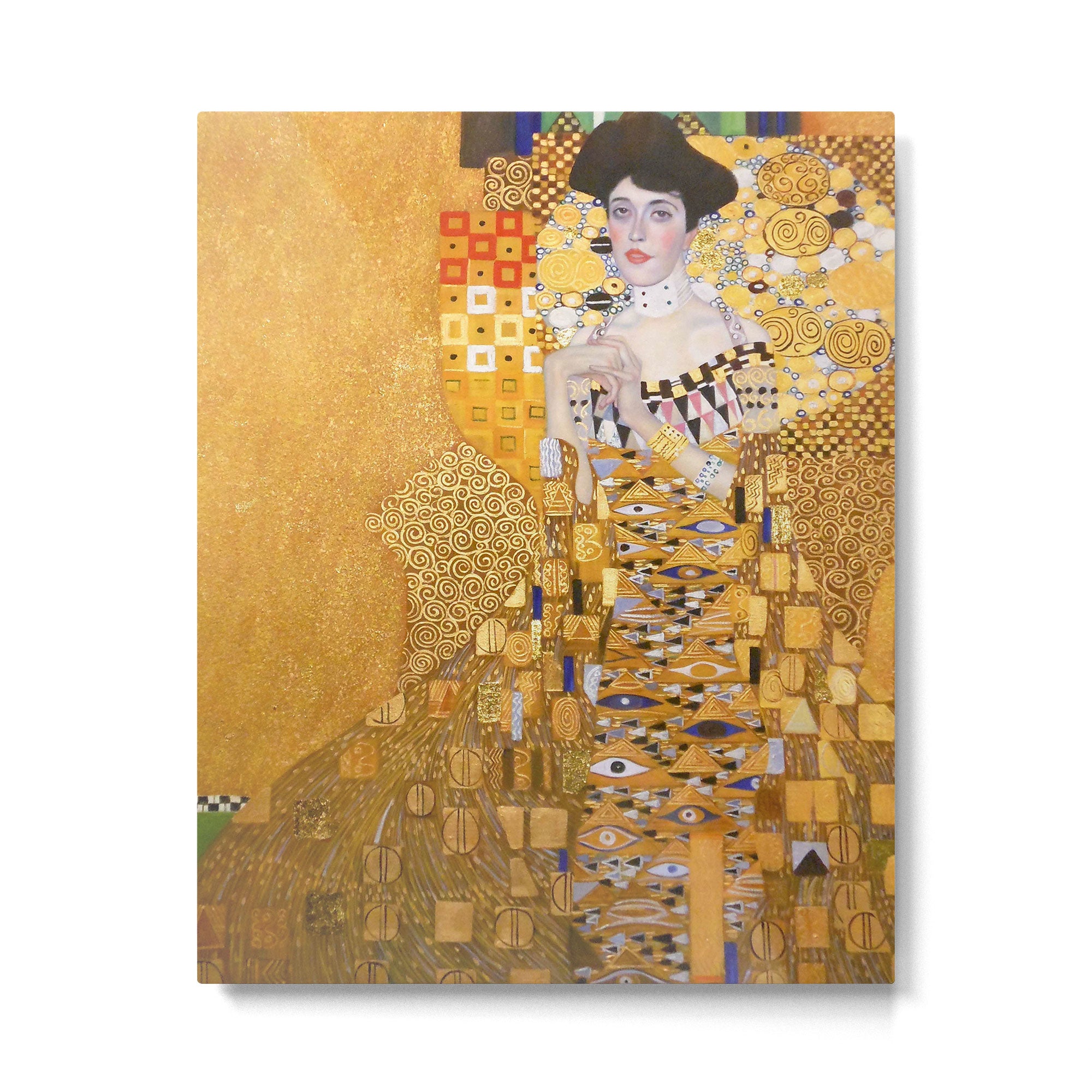 Gustav Klimt - The Woman in Gold Metal Print Gallery Image 6