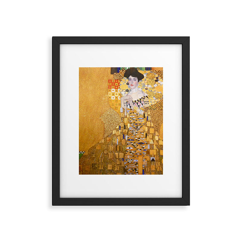 Gustav Klimt - The Woman in Gold Framed Art Print Gallery Image 4