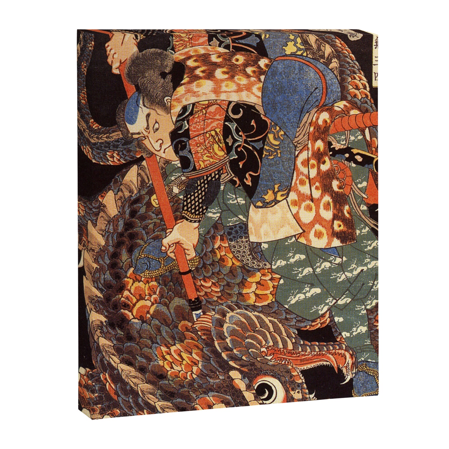 Miyamoto Musashi - Killing a Giant Nue Canvas Print Gallery Image 3