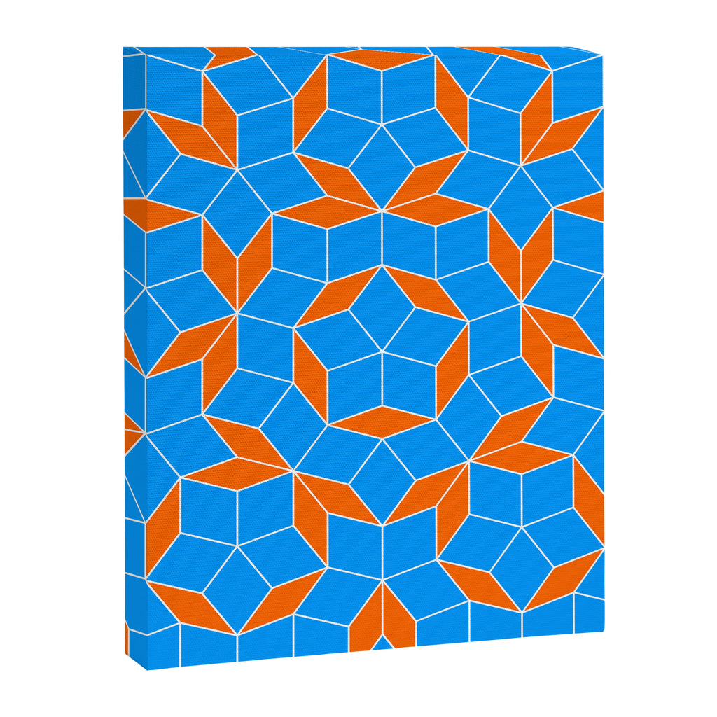 Penrose Tiling Pattern Canvas Print Gallery Image 8