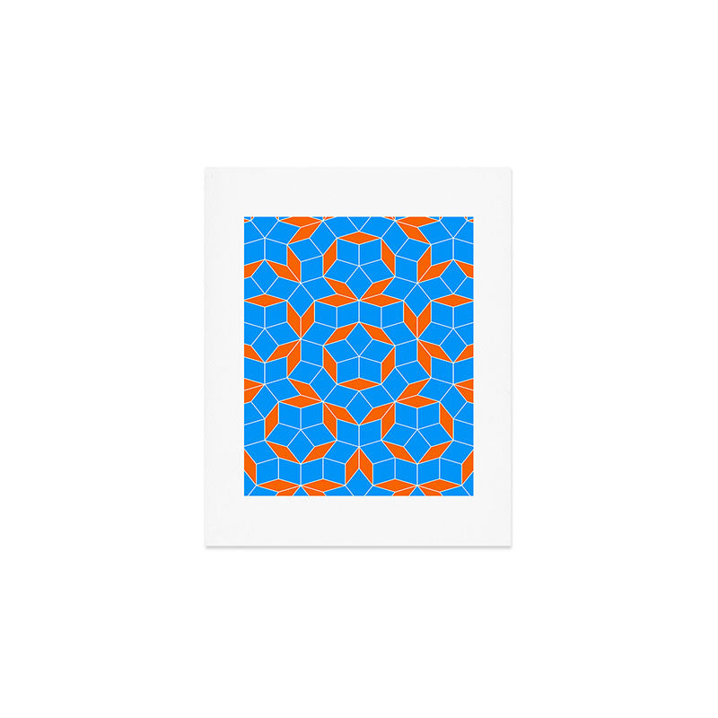 Penrose Tiling Pattern Art Print Gallery Image 1