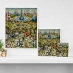 The Garden of Earthly Delights - Hieronymus Bosch Canvas Print Gallery Image 3