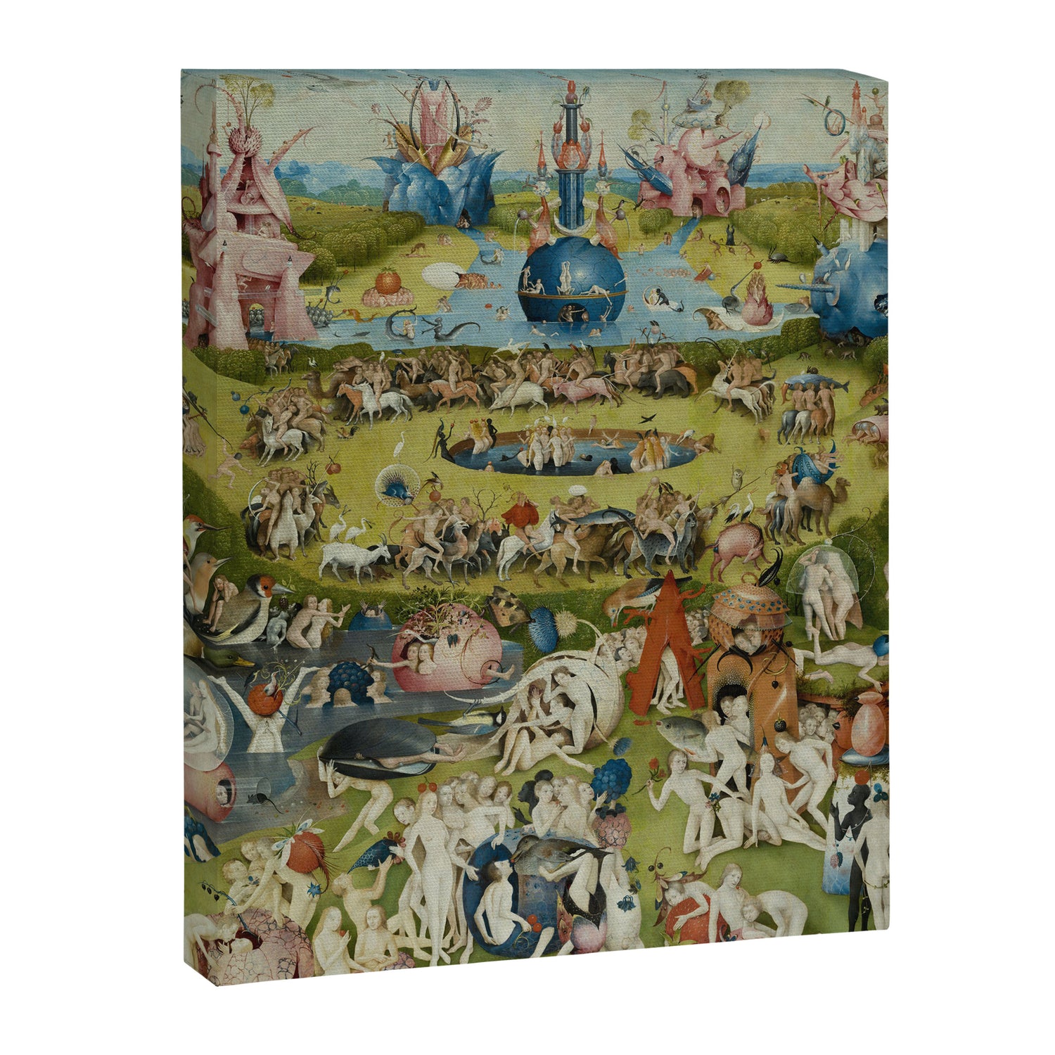 The Garden of Earthly Delights - Hieronymus Bosch Canvas Print Gallery Image 3