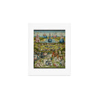 The Garden of Earthly Delights - Hieronymus Bosch Art Print Gallery Image 1