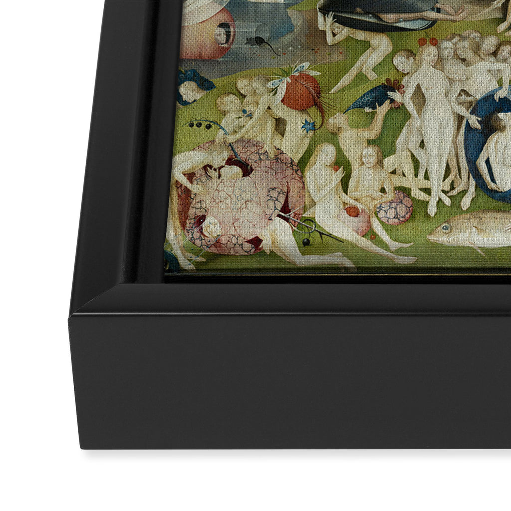 The Garden of Earthly Delights - Hieronymus Bosch Framed Canvas Print Gallery Image 3