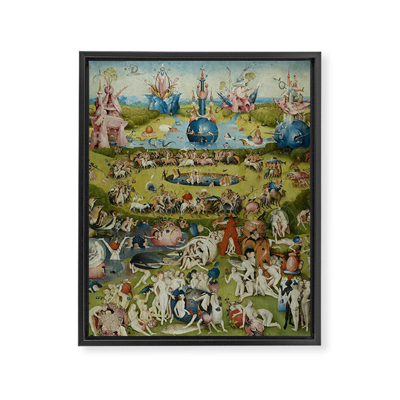 The Garden of Earthly Delights - Hieronymus Bosch Framed Canvas Print Gallery Image 6