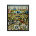 The Garden of Earthly Delights - Hieronymus Bosch Framed Canvas Print Gallery Image 6