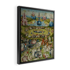The Garden of Earthly Delights - Hieronymus Bosch Framed Canvas Print Gallery Image 2