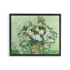 Vincent van Gogh - Roses Framed Canvas Print Gallery Image 12