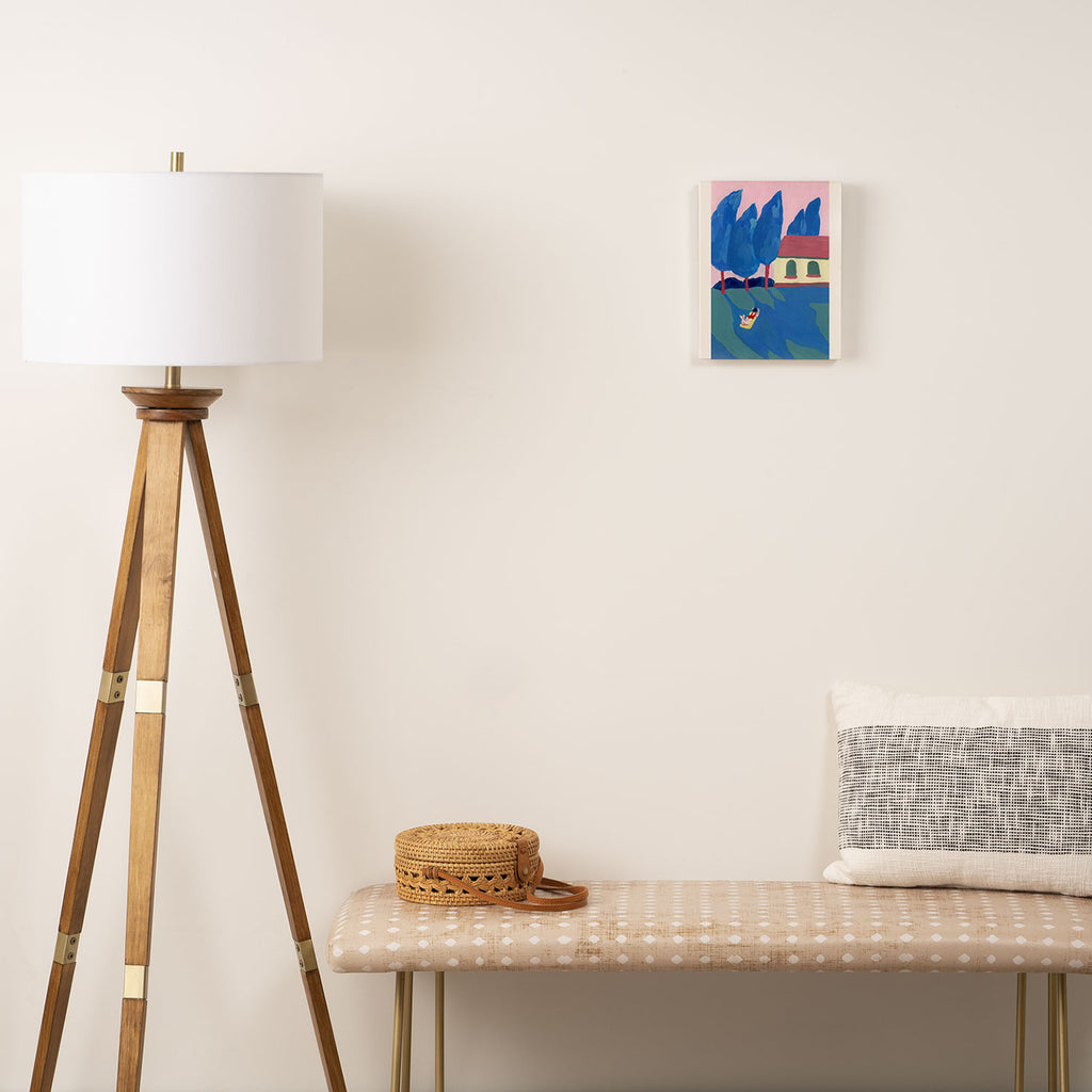Casa en el campo Canvas Print Gallery Image 2