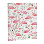Flamingo Floral Pattern! Canvas Print Gallery Image 8
