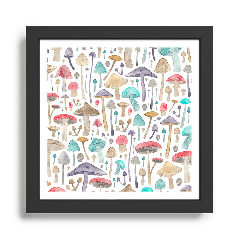 Toadstools and Mushrooms Framed Art Print Gallery Image 1