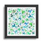 Tree Frogs Framed Art Print Gallery Image 1