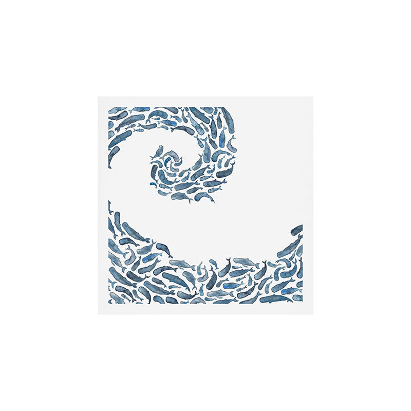 Whale Wave.  Art Print Gallery Image 1