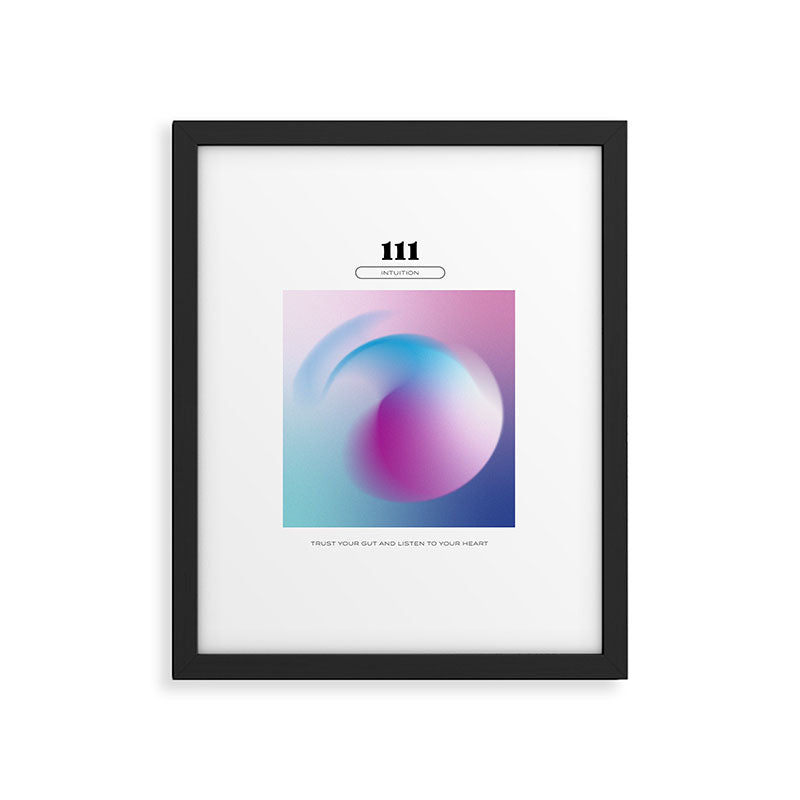 Angel Number - 111 Framed Art Print Gallery Image 5