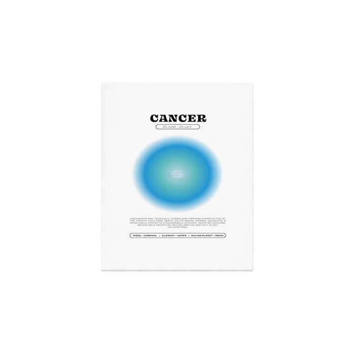 Cancer Zodiac Aura Print Art Print Gallery Image 1