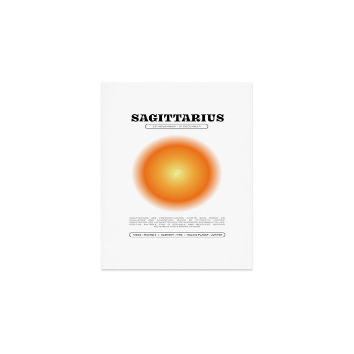 Sagittarius Zodiac Aura Print Art Print Gallery Image 1