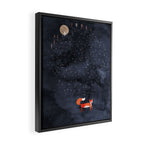 Fox Dream Framed Canvas Print Gallery Image 2