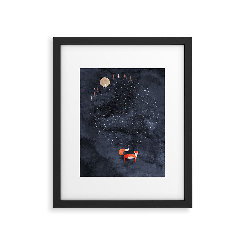 Fox Dream Framed Art Print Gallery Image 5