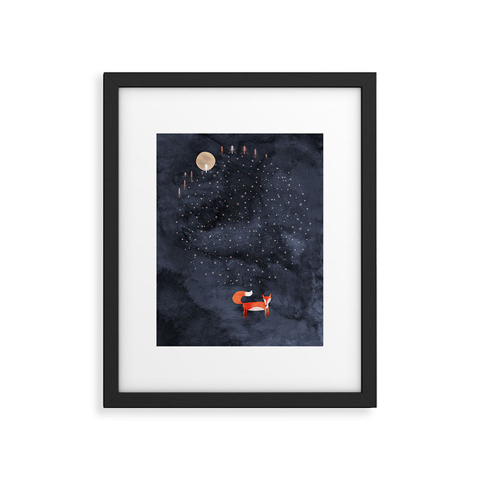 Fox Dream Framed Art Print Gallery Image 1