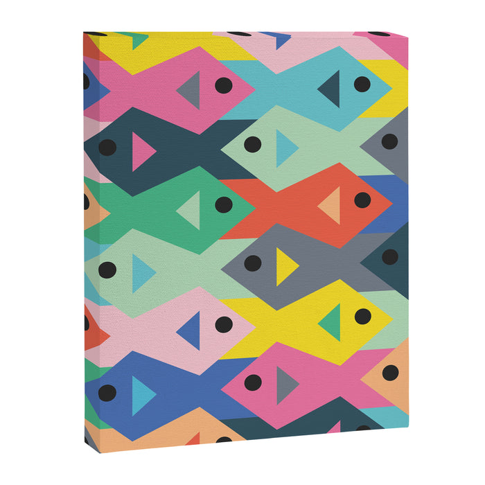 Fish tessellation Canvas Print Gallery Image 1