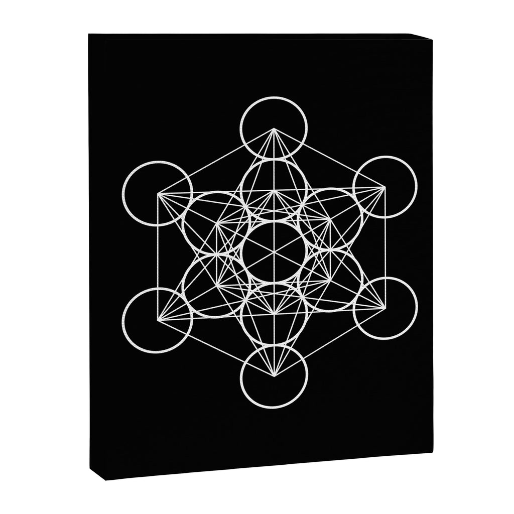 Metatron's Cube II Canvas Print Gallery Image 8