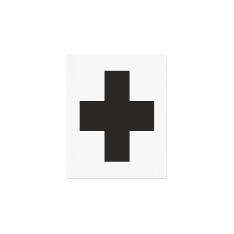 Swiss cross pattern Art Print Gallery Image 1