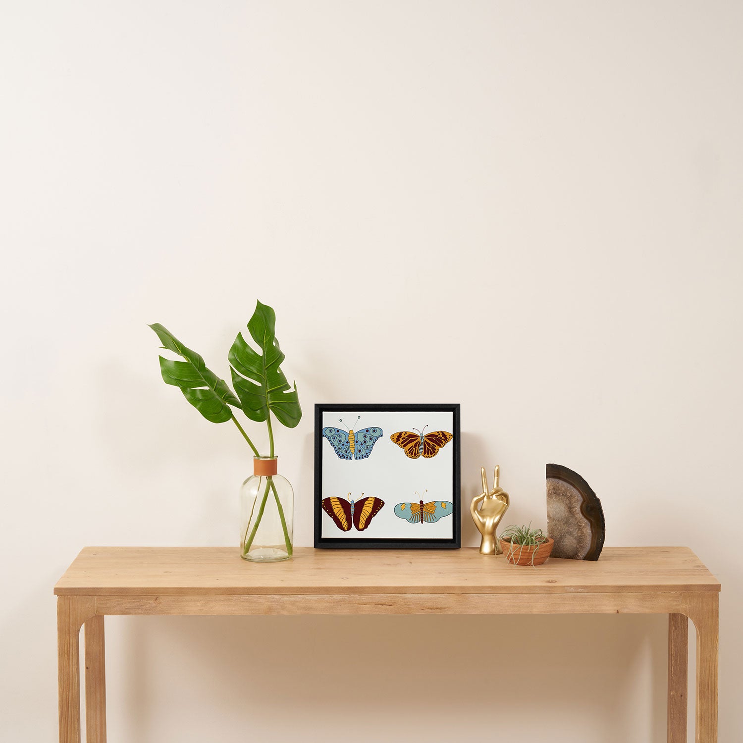 Fall butterflies Framed Canvas Print Gallery Image 3