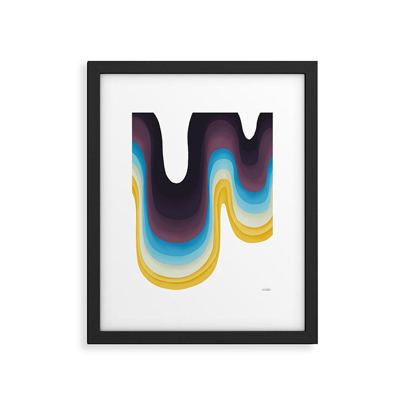 Ribbons Framed Art Print Gallery Image 5