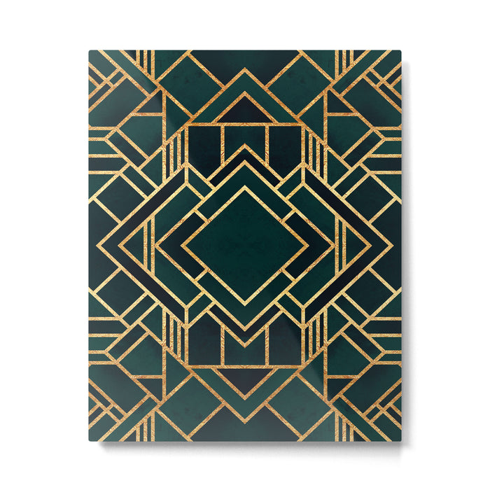 Art Deco 2 Metal Print Gallery Image 1