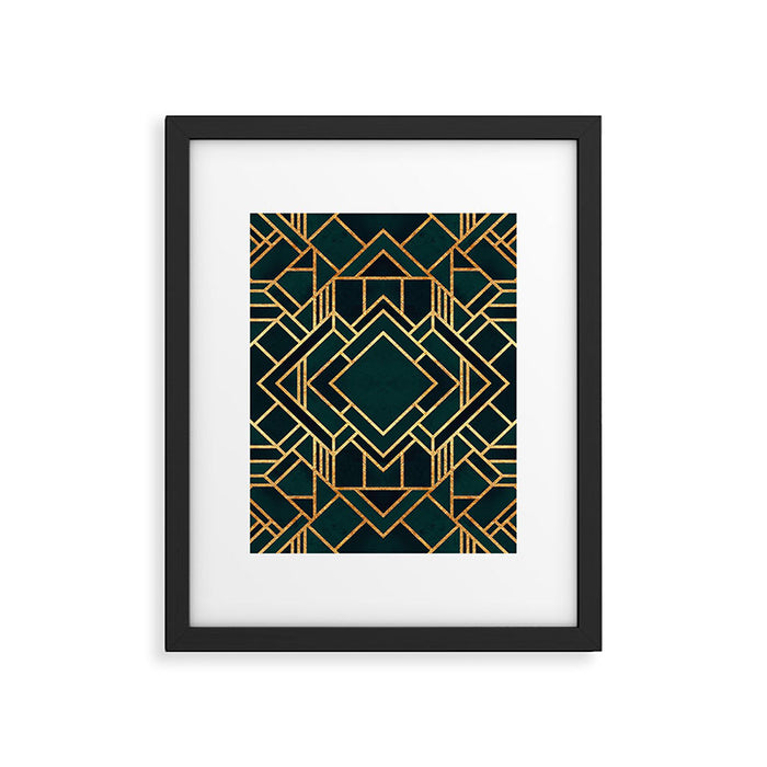 Art Deco 2 Framed Art Print Gallery Image 1
