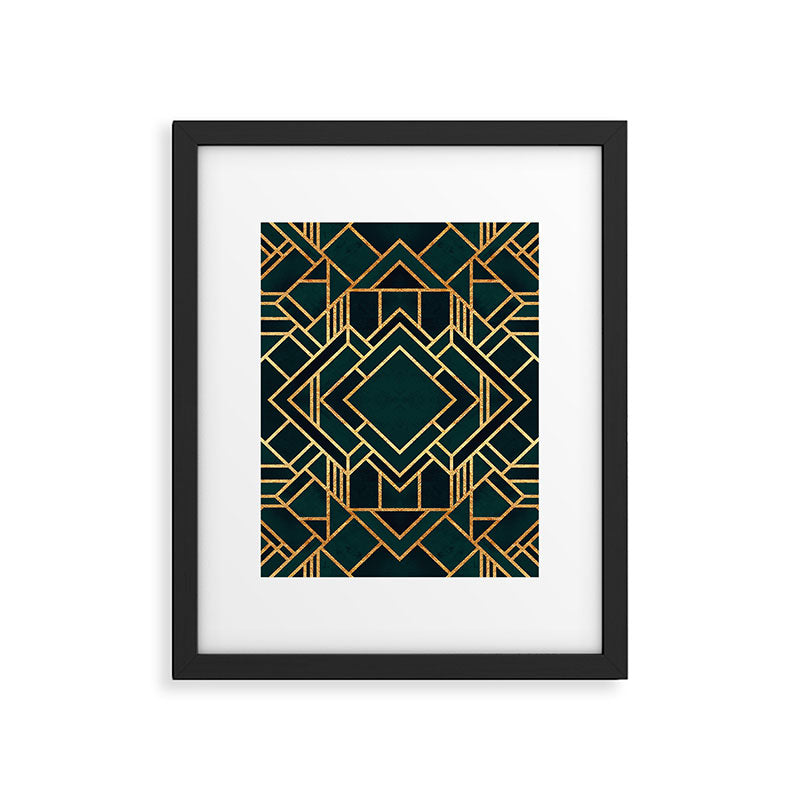 Art Deco 2 Framed Art Print Gallery Image 6