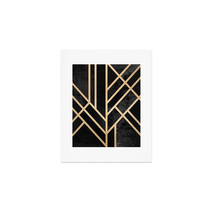 Art Deco Black Art Print Gallery Image 1