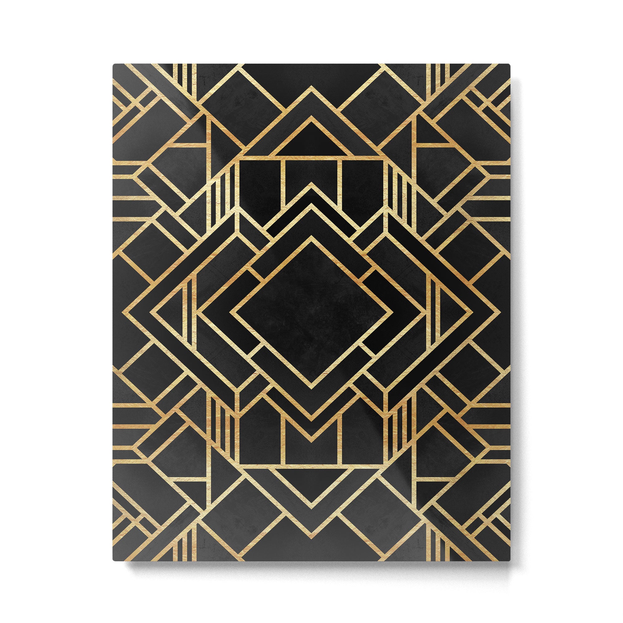 Art Deco Black Metal Print Gallery Image 6