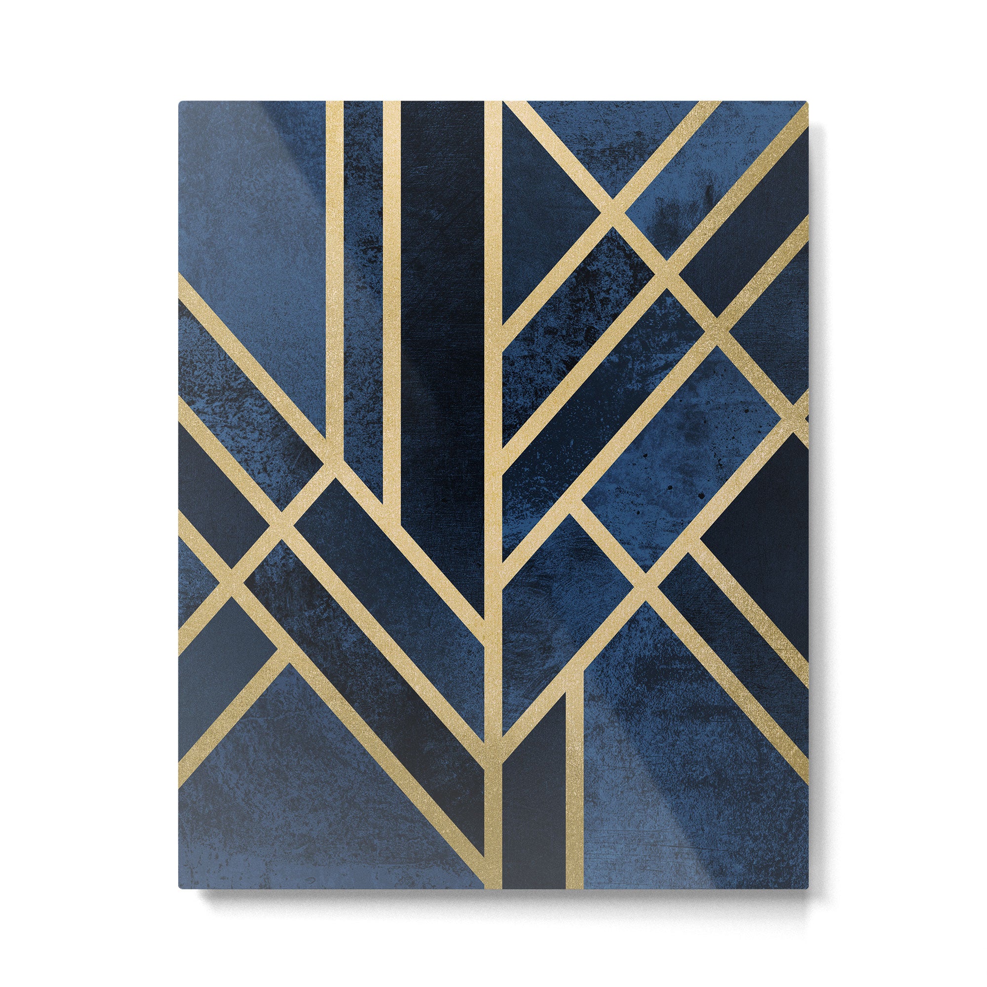 Art Deco Midnight Metal Print Gallery Image 6